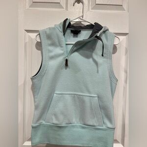 Eastern Mountain Sports Light Blue Sleeveless Vest